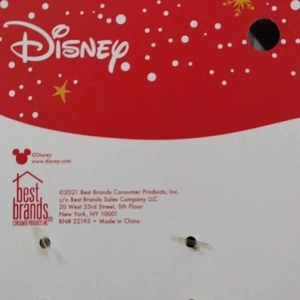 Disney Minnie Mouse 4 Christmas Themed Silicone Spatulas Set NWT